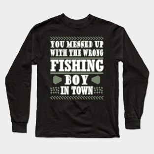 Fishing fishing fishing fishing rod natural carp fishing. Long Sleeve T-Shirt